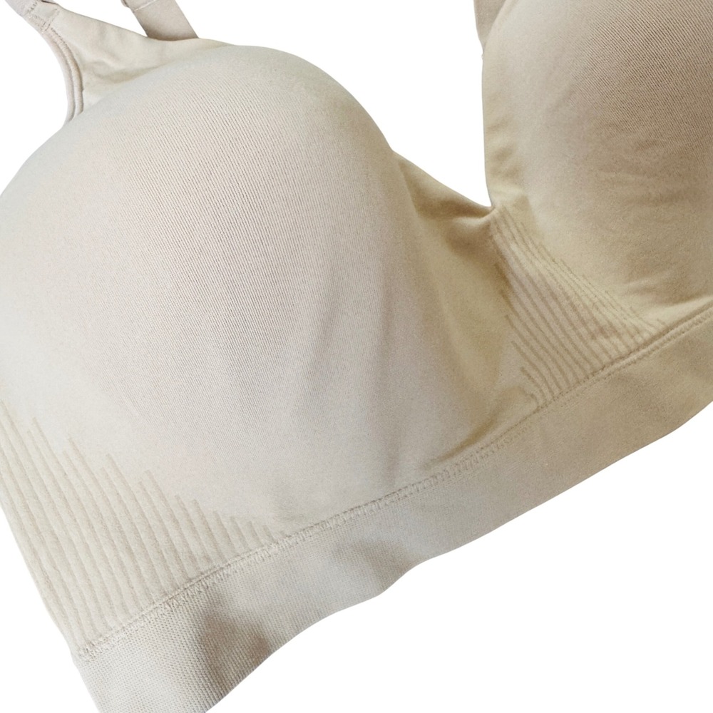 Bali Comfort Revolution Wireless Bra DF3380 Nude Tan Beige Plus Sz 3XL Seamless - Picture 5 of 5